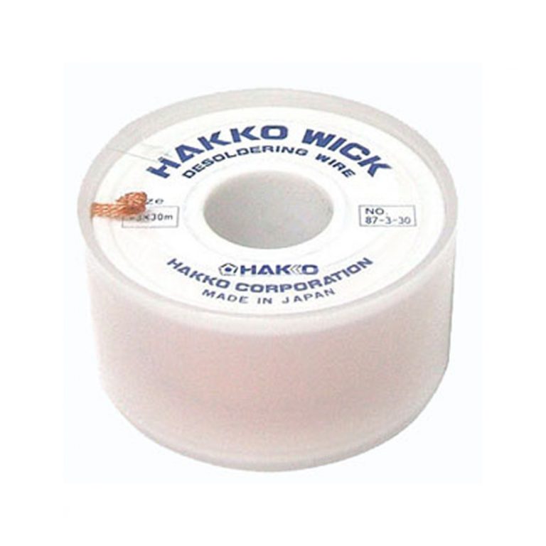 Hakko WICK No.3 2.0mm X 30m Desolder Braid – HAKKO UK