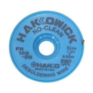 Hakko WICK No Clean 0.6mm x 1.5m Desolder braid