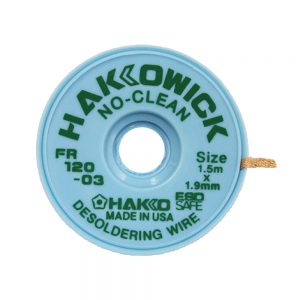 Hakko WICK No Clean 1.9mm x 1.5m Desolder braid