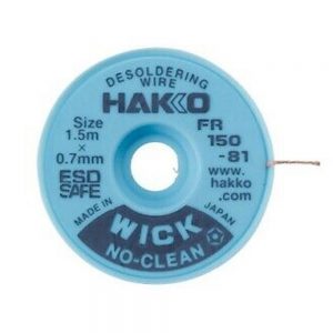 Hakko WICK No Clean 0.7mm x 1.5m Desolder braid