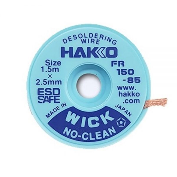Hakko WICK No Clean 2.5mm x 1.5m Desolder braid