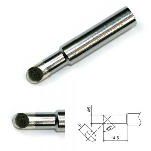 T15-J02 Angled Soldering Tip R0.2mm/30° x 12mm