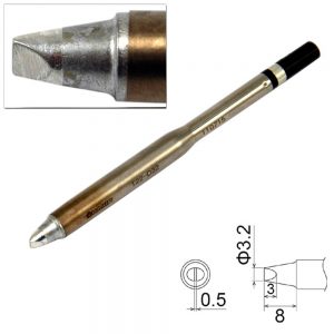 T15-B3 Conical Soldering Tip R0.7 x 5mm