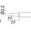 900M-T-3.2D Chisel Soldering Iron Tip 0.5 x 3.2 x 17mm