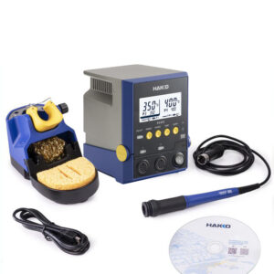 FX-972 New Generation Dual Port Compact Soldering Station 200w with IoT Connectivity