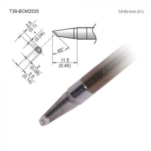 T15-1209 SMD Quad Soldering Tip 8.4mm x 8.4mm x 5.5mm
