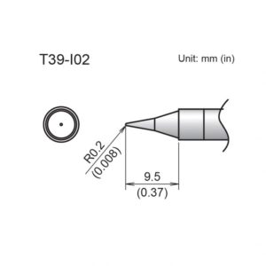 T39-I02 Soldering Iron Tip - Fine