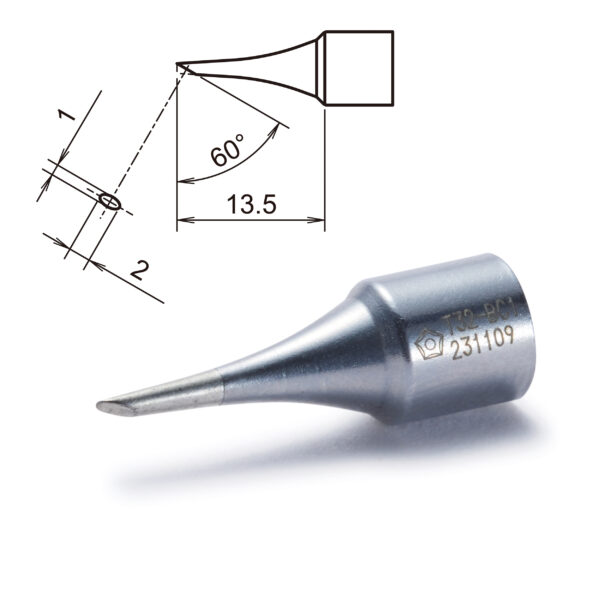 T32-BC1 Soldering Iron Tip- Bevel