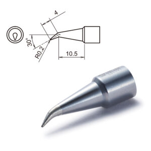 T32-J02 Soldering Iron Tip - Bent