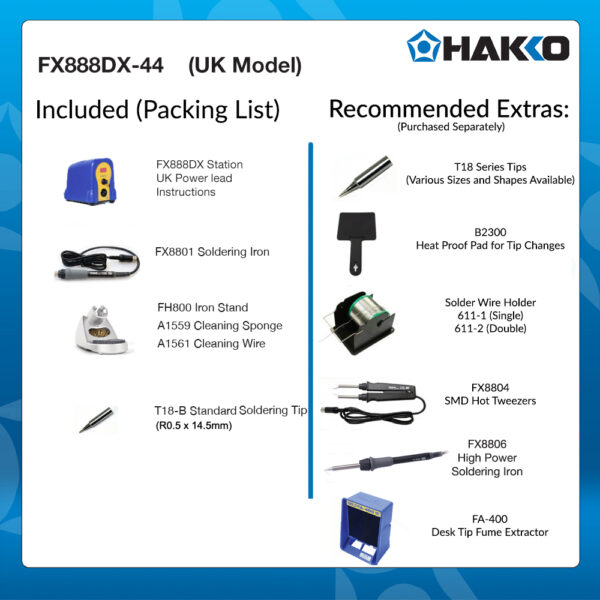 FX-888DX Dial Control Digital Soldering Station 100w