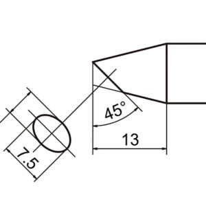 T37-BC5075 Soldering tip