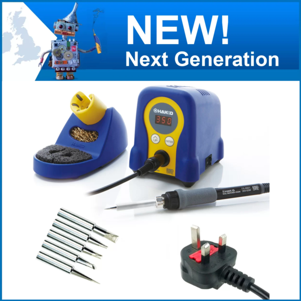 Hakko next-generation soldering station kit.