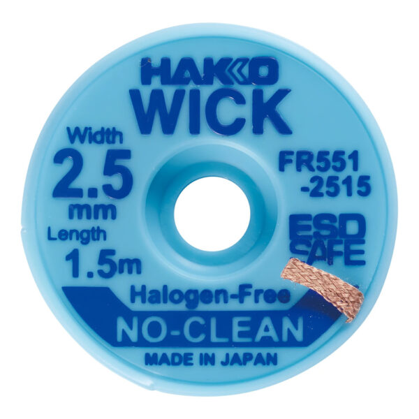 SOLDER WICK 2.5MM×1.5M
